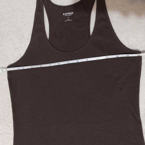 4 for $10 Express Sexy Basics Drk Brown Tank size M - Picture 5 of 8